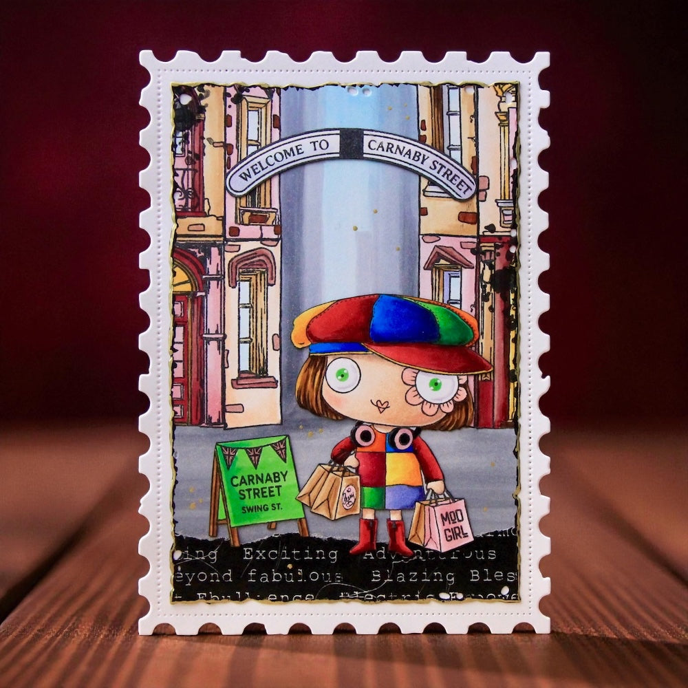 #87 -  Die-Cutting Die Set - Quirky Post