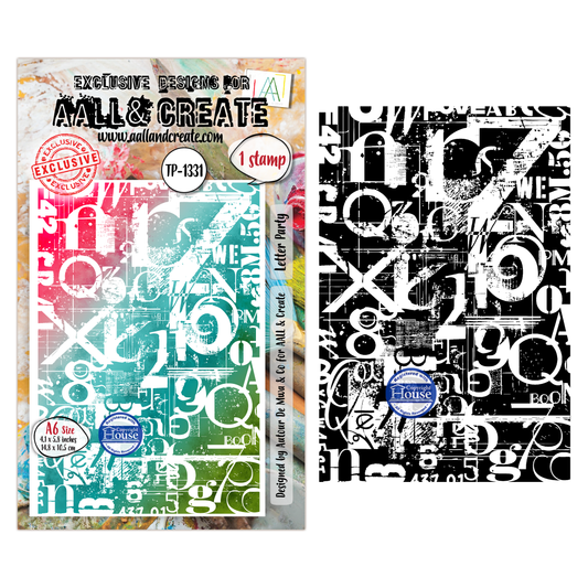 TP-1331 - A6 Stamp Set - Letter Party