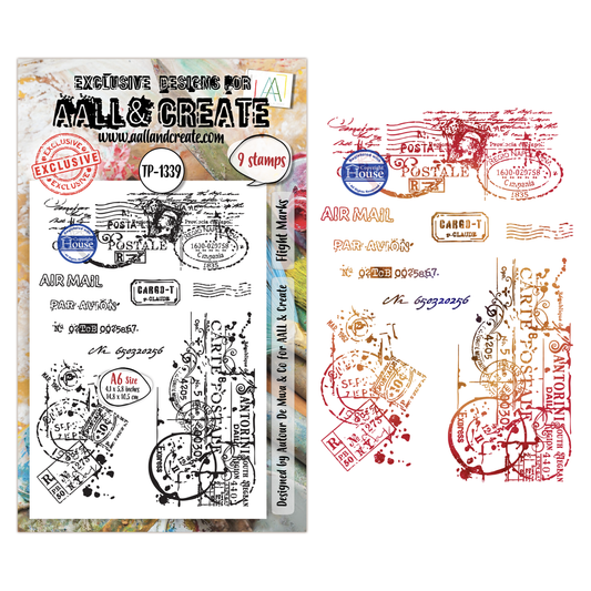 TP-1339 - A6 Stamp Sets - Flight Marks