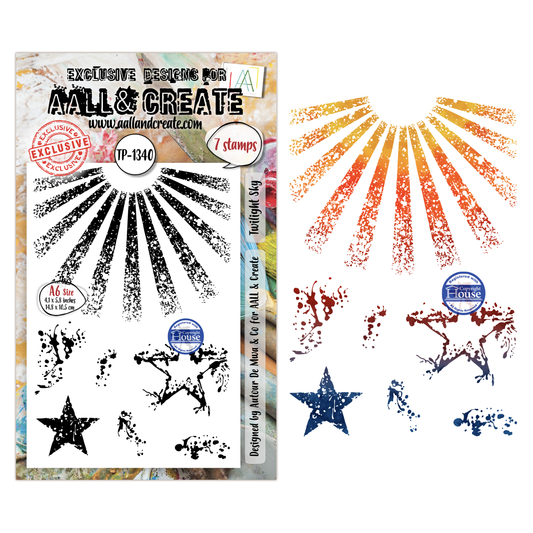 TP-1340 - A6 Stamp Sets - Twilight Sky