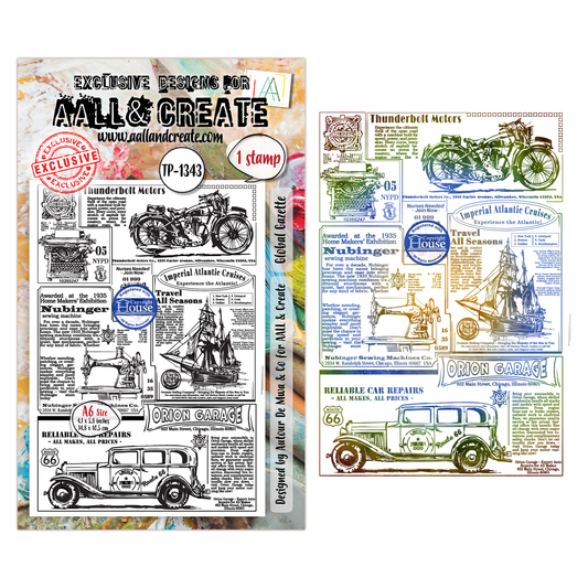 TP-1343 - A6 Stamp Sets - Global Gazette