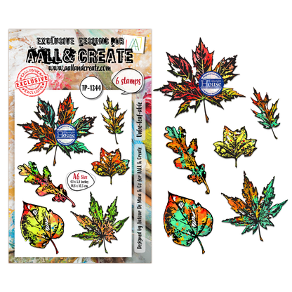 TP-1344 - A6 Stamp Set - Unbe-leaf-able