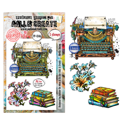 TP-1346 - A6 Stamp Set - Write Away
