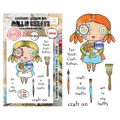 TP-1356 - A7 Stamp Sets - Craft On