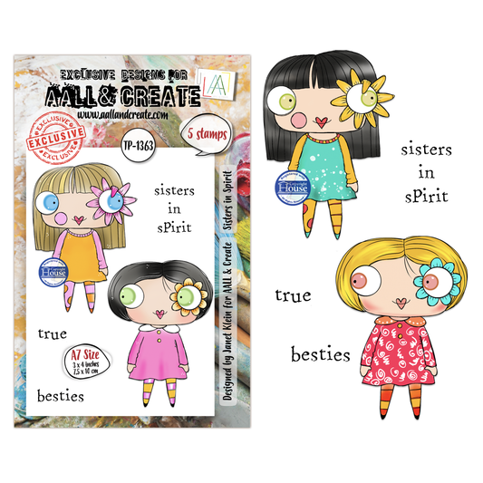 TP-1363 - A7 Stamp Sets - Sisters in Spirit