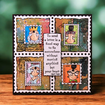 Janet Klein Post & Ink Stamps Bundle ~ Ship from 13th May