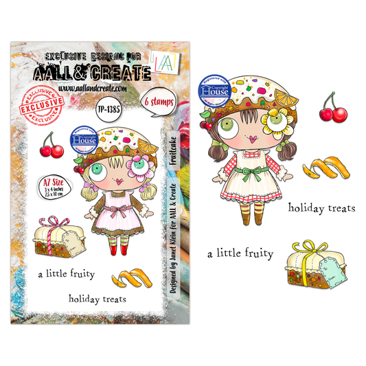 TP-1385 - A7 Stamp Set - Fruitcake