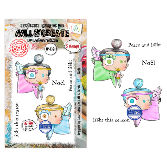 TP-1391 - A7 Stamp Set - Noël