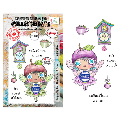TP-1394 - A7 Stamp Set - Sugarplum