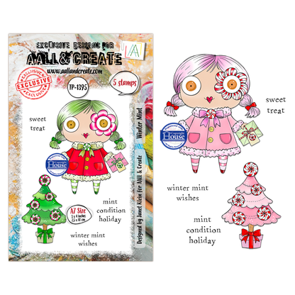 TP-1395 - A7 Stamp Set - Water Mint