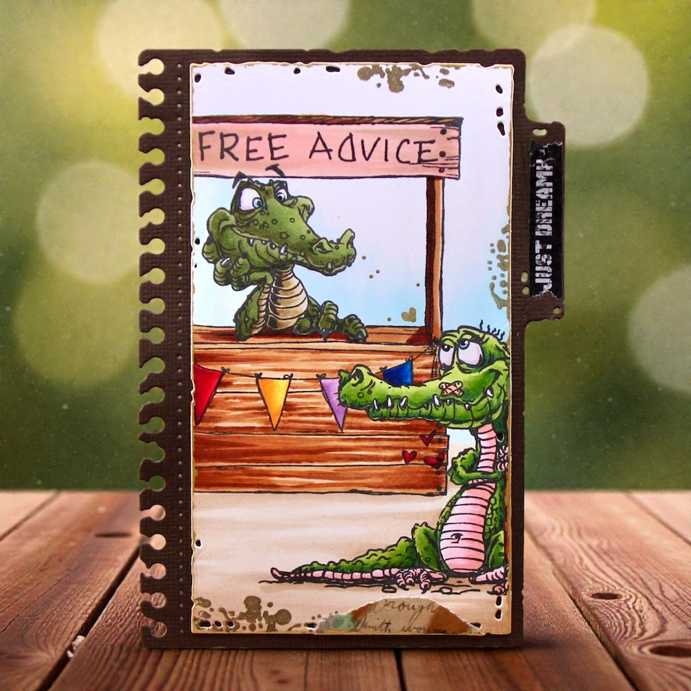 #343 - A6 Clear Stamp Set - The Stand