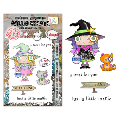 TP-1424 - A7 Stamp Set - Spellbound