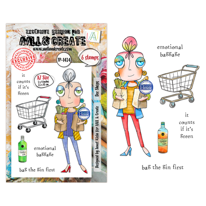 TP-1434 - A7 Stamp Sets - Dee Shops