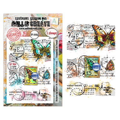 TP-1446 - A7 Stamp Sets - Fragments in Transit