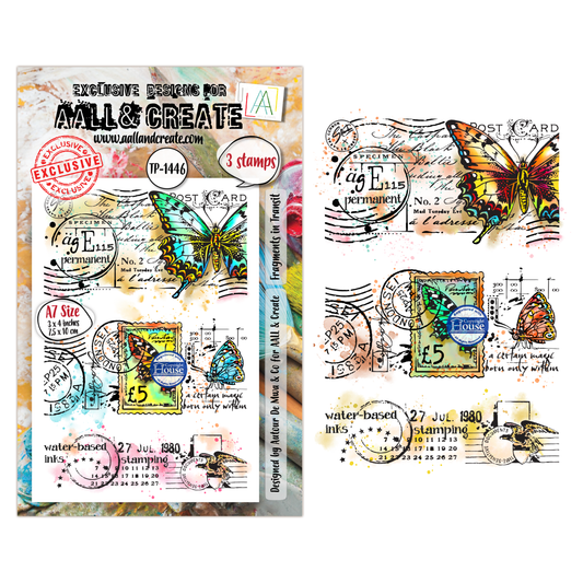 TP-1446 - A7 Stamp Sets - Fragments in Transit
