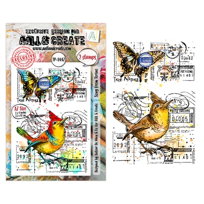 TP-1447 - A7 Stamp Sets - Song from Torino