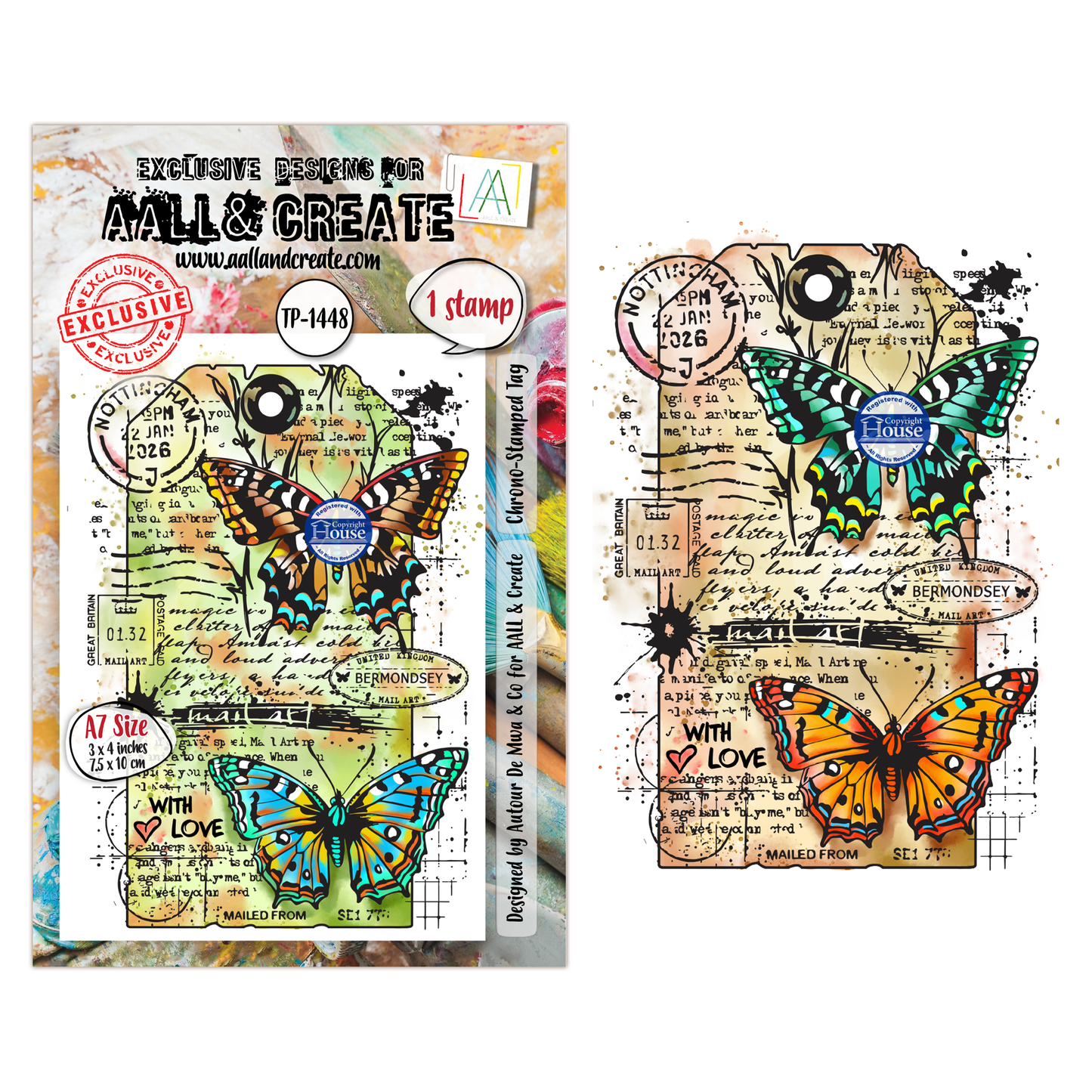 TP-1448 - A7 Stamp Sets - Chrono-Stamped Tag