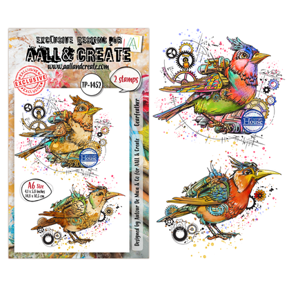 TP-1452 - A6 Stamp Sets - Gearfeather