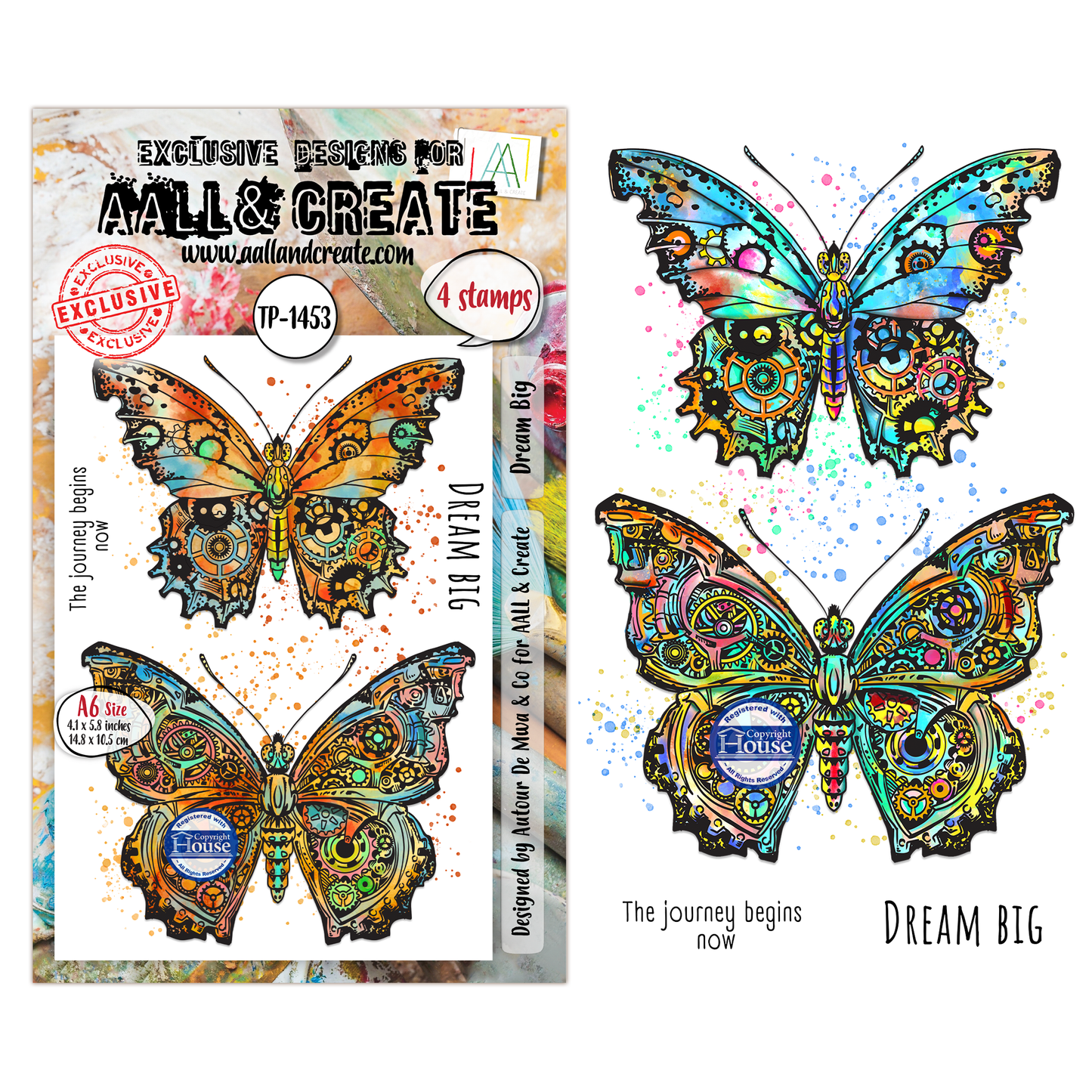 TP-1453 - A6 Stamp Sets - Dream Big