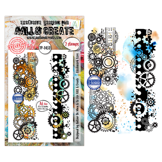TP-1459 - A6 Stamp Sets - Clockwork Core