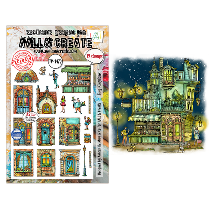 TP-1472 - A5 Stamp Set - Tiny Kingdoms