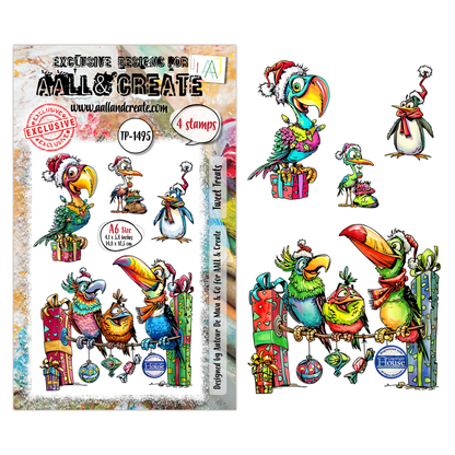 TP-1495 - A6 Stamp Set - Tweet Treats