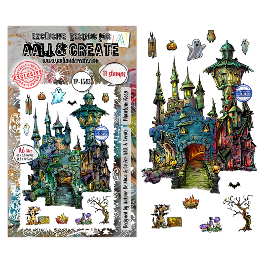 TP-1503 - A6 Stamp Set - Phantom Keep