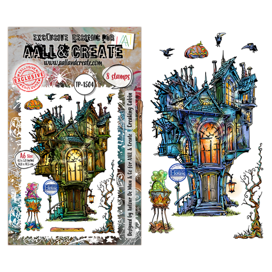 TP-1504 - A6 Stamp Set - Creaking Cabin