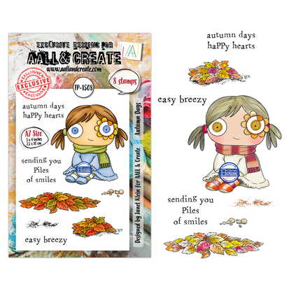 TP-1508 - A7 Stamp Set - Autumn Days