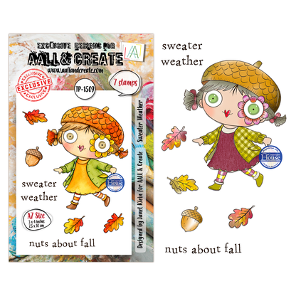 TP-1509 - A7 Stamp Set - Sweater Weather