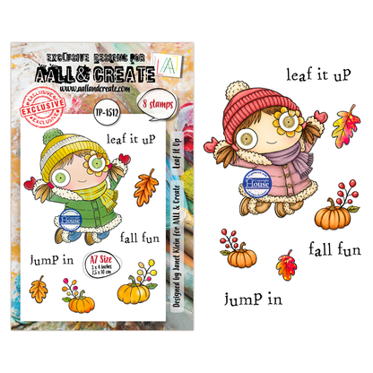 TP-1512 - A7 Stamp Set - Leaf It Up