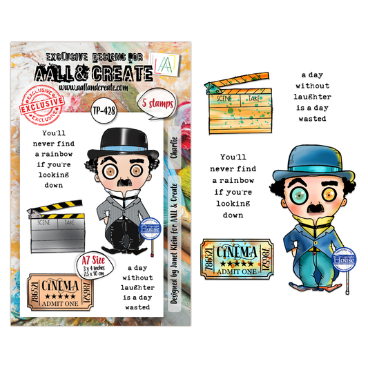 TP-428 - A7 Clear Stamp Set - Charlie