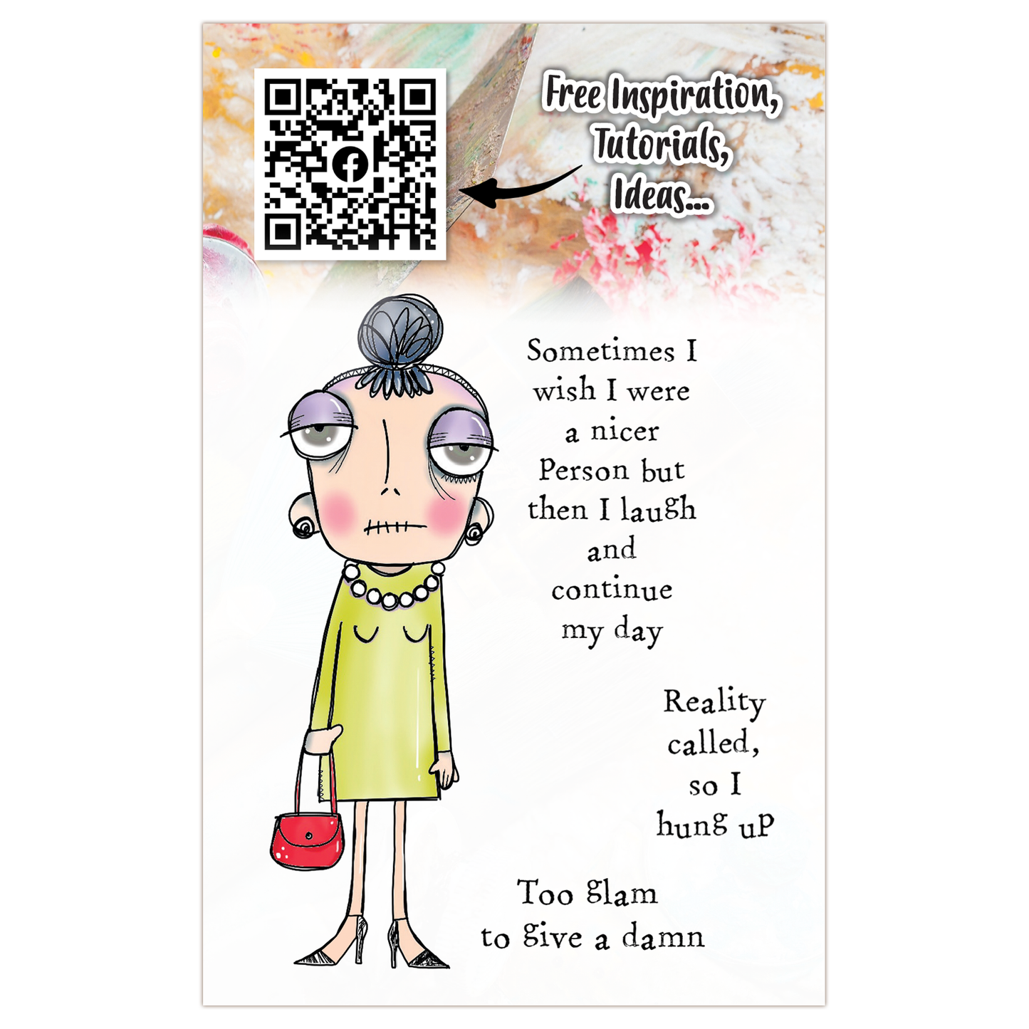 TP-704 - A7 Clear Stamp Set - Miss Dee