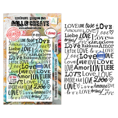 TP-939 - A7 Stamp Set - Amour