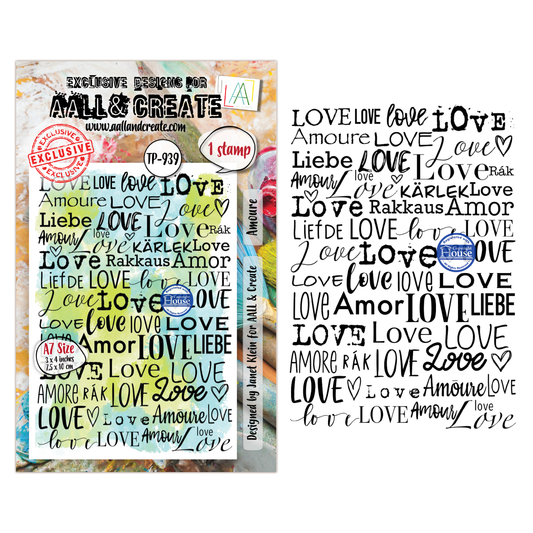 TP-939 - A7 Stamp Set - Amour