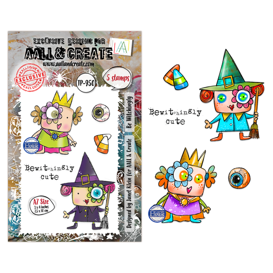 TP-950 - A7 Stamp Set - Be Witchingly