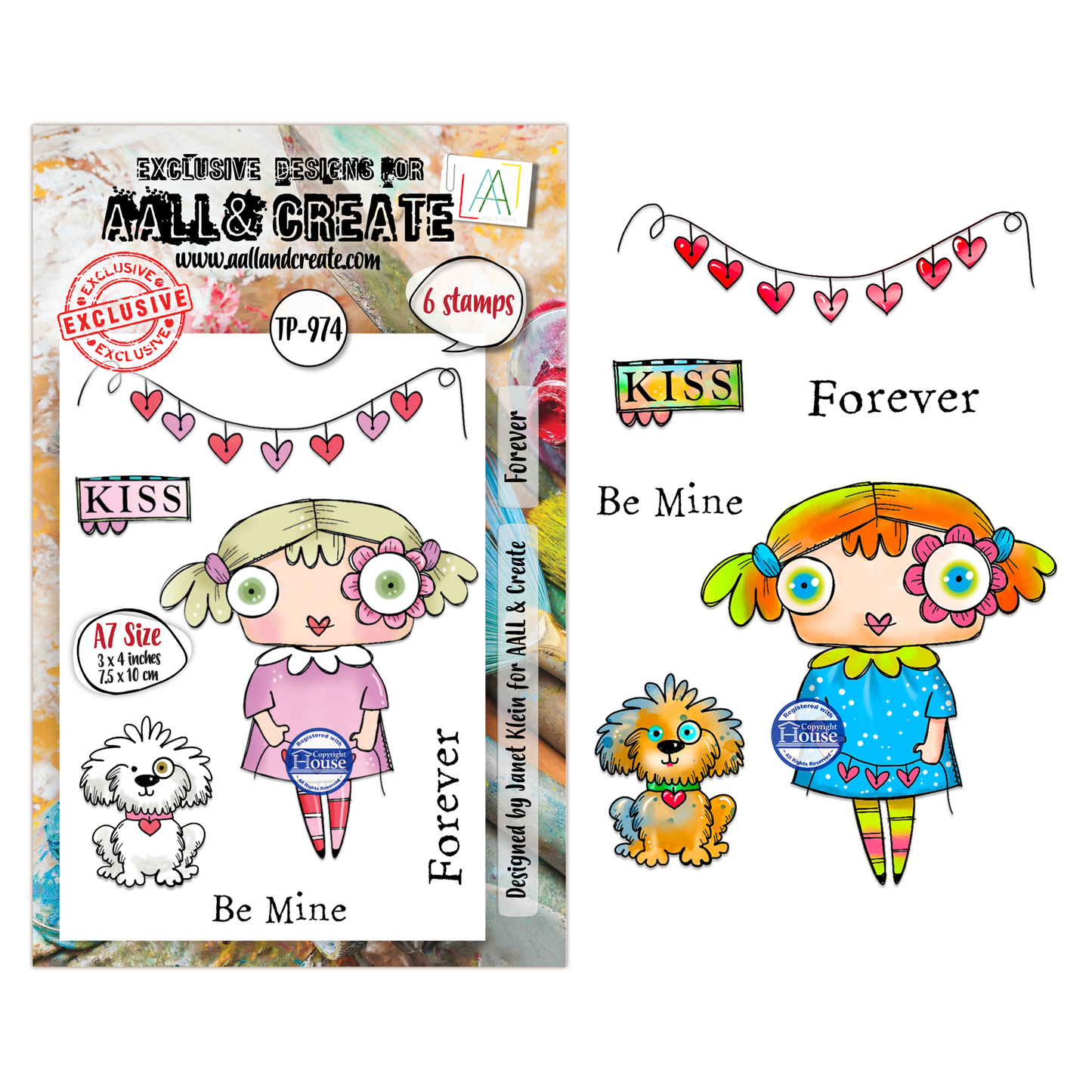 TP-974 - A7 Stamp Set - Forever