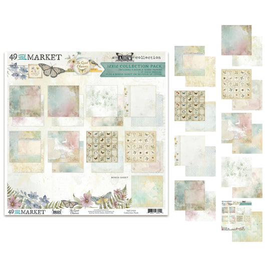 49 And Market The Quiet Observer 12x12 Inch Collection Pack by Arthouse Whimsy