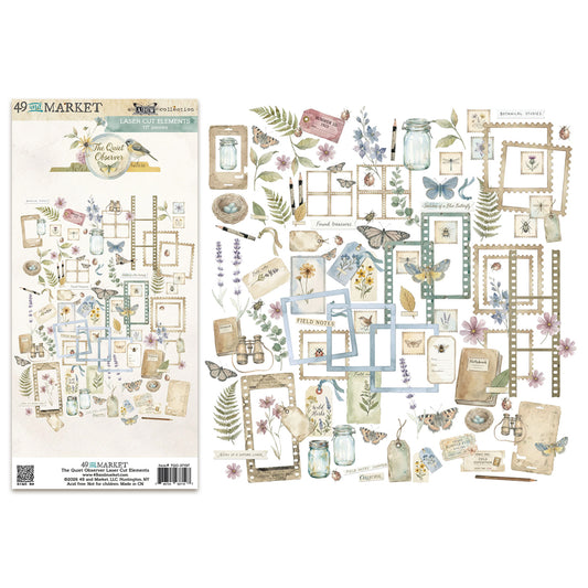 49 And Market The Quiet Observer Laser Cut Elements by Arthouse Whimsy
