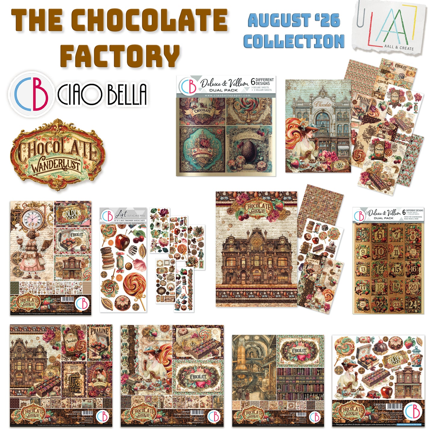 Ciao Bella The Chocolate Factory Bundle