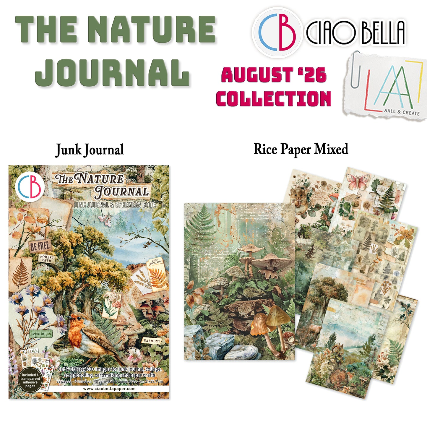 Ciao Bella The Nature Journal Bundle