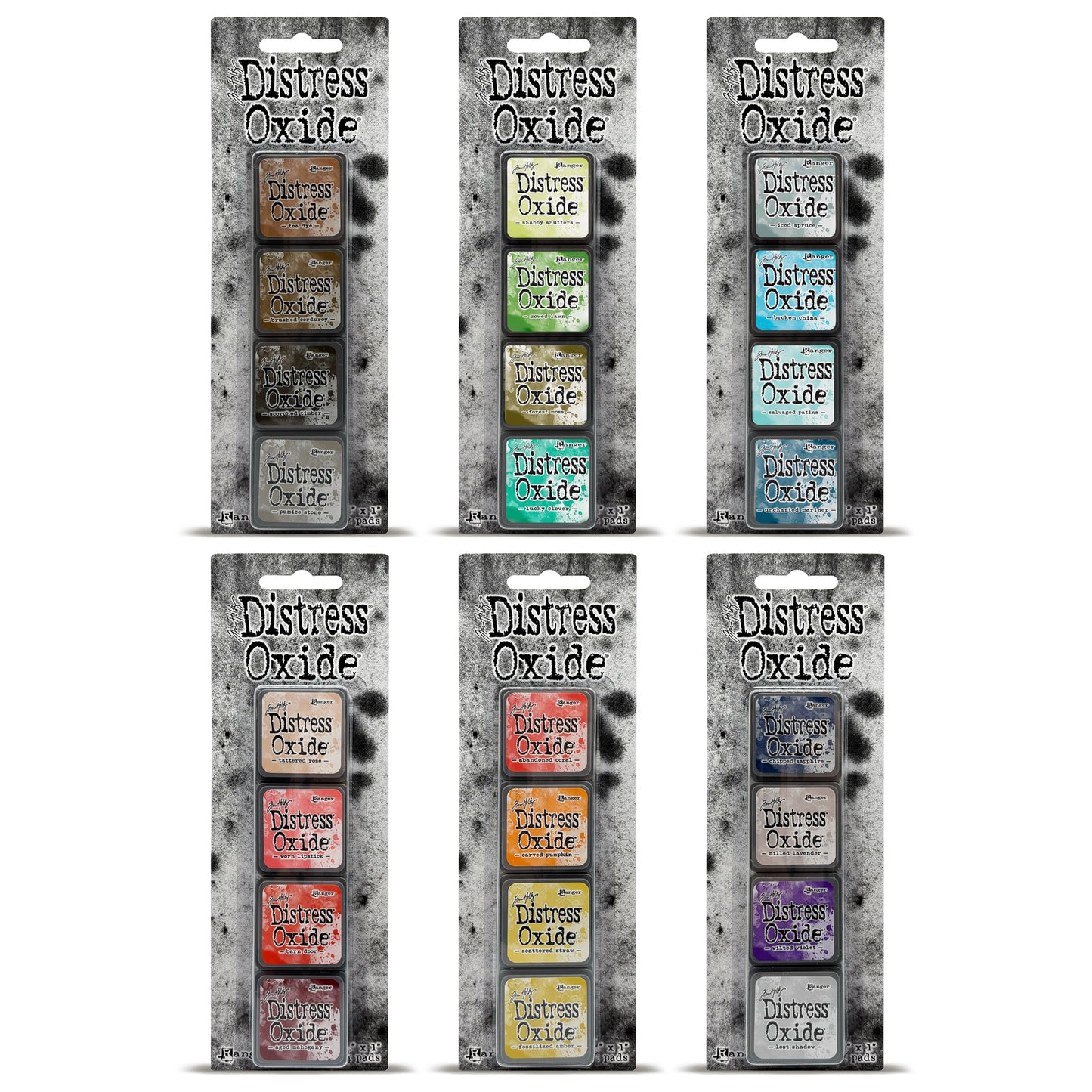 Ranger Tim Holtz Distress® Mini Oxide Ink Pads - Kits 13-18