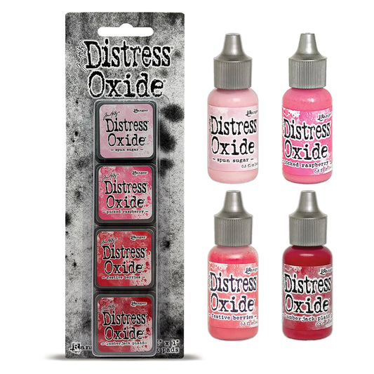 Ranger Tim Holtz Distress® Mini Oxide Ink Pads Kit #1 with Reinkers