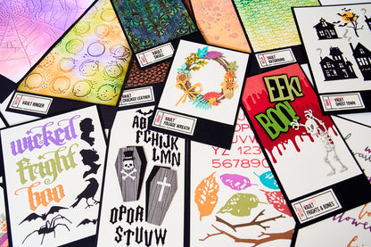 Sizzix Tim Holtz Halloween August 2026 Complete Collection (Save £15) ~ Ship from 30th Sept