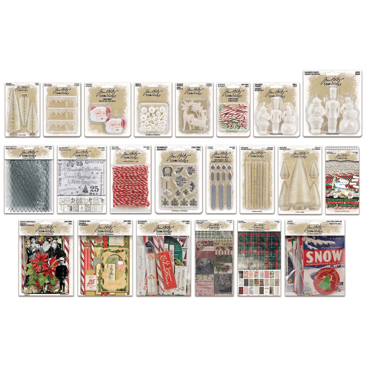 Idea-ology Tim Holtz Christmas 2025 Complete Collection