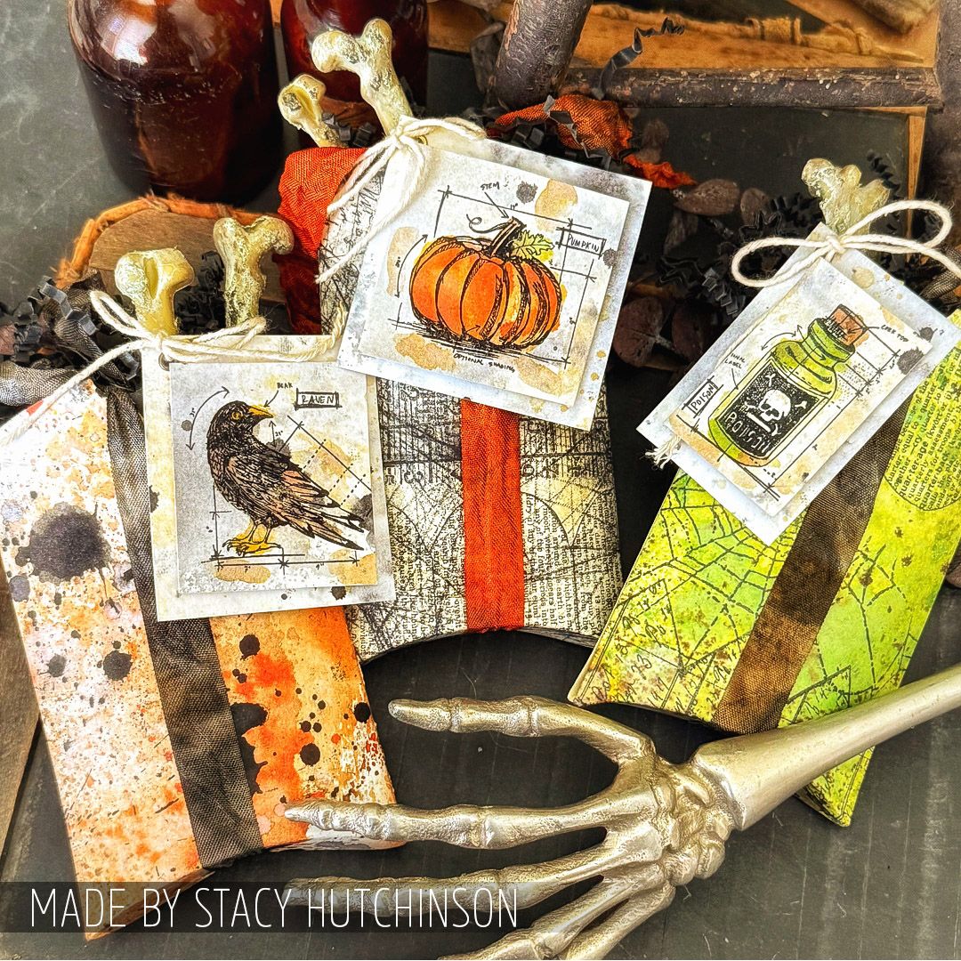 Stampers Anonymous Tim Holtz Cling Stamp - Blackbird