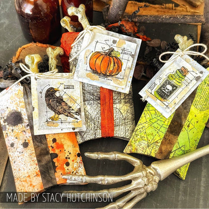 Stampers Anonymous Tim Holtz Cling Stamp - Blackbird