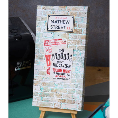 Sizzix 3-D Texture Fades Embossing Folder A5 by Tim Holtz Bundle