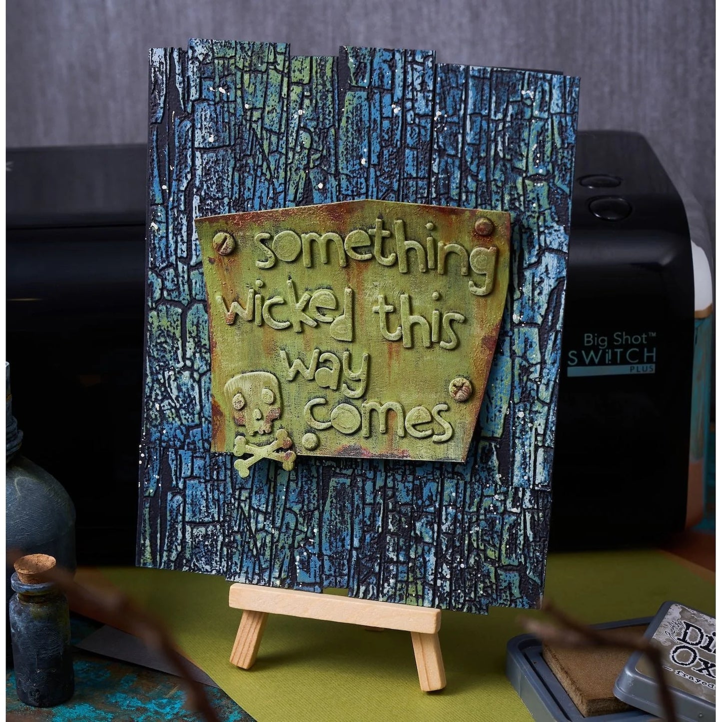 Sizzix Tim Holtz Thinlits & 3-D Embossing Folder Halloween Complete Collection