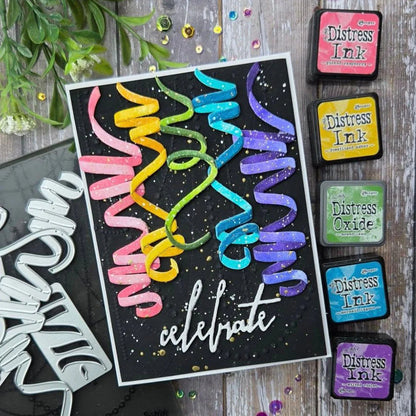 Sizzix Thinlits Die Set 6PK - Celebration Streamers by Tim Holtz